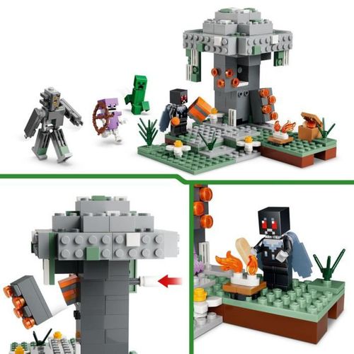 Minecraft - Le Jardin Pâle, Set De Construction 243 Pièces (7+)
