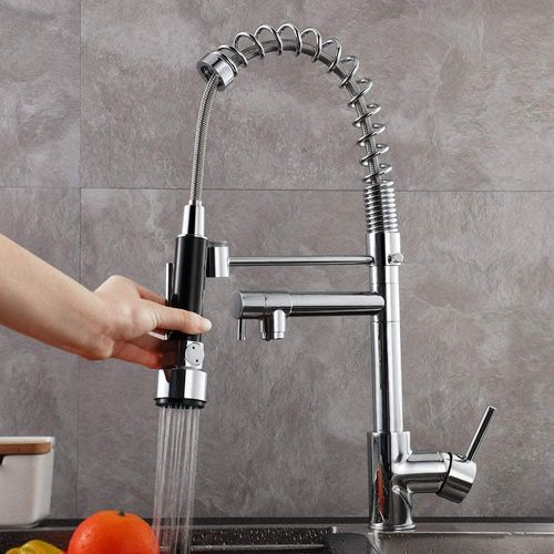 Robinet Cuisine Extractible 2 Jets Mitigeur Cuisine Avec 2 Modes Froid Et Chaud Disponible Chrome