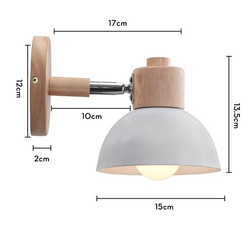 Applique Murale Oiseau En Fer Et PC - Lampe LED Douce Pour Chambre, Salon Ou Couloir