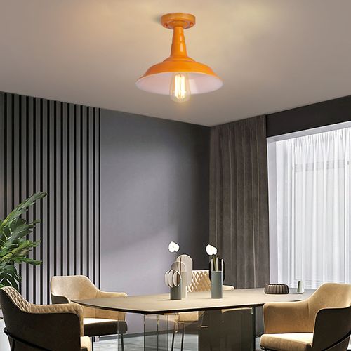 Lampe Suspendue Westinghouse Vintage Industriel – Nickel Mat, E27, Hauteur Réglable