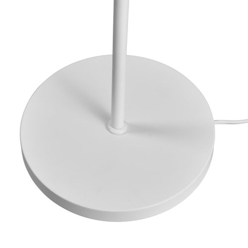 Lampadaire En Métal Blanc Mat, H 149,5 Cm D 15 Cm - Coast