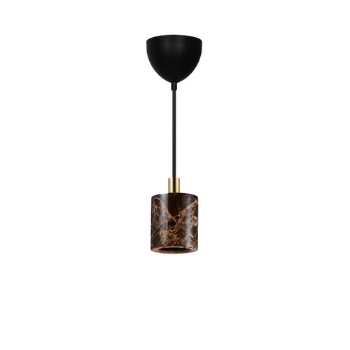 Suspension Siv Marbre Marron, H.10 - Ip20 - E27 / Intérieur