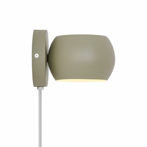 Applique Murale Belir  Métal Vert Poudré, H.11 - Ip20 - G9 / Intérieur