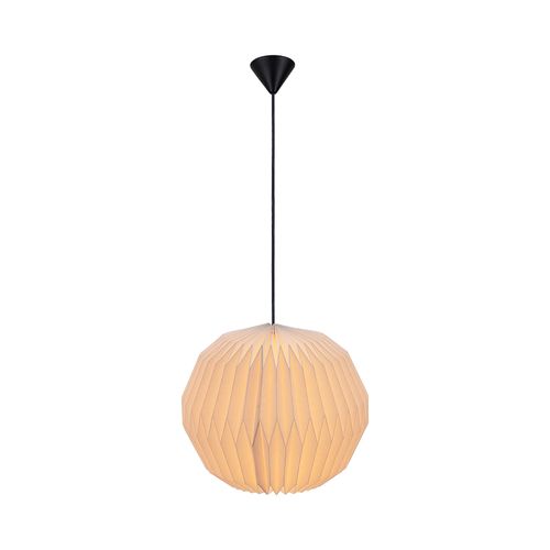 Abat-jour Luminaire Belloy 30 Papier Blanc H. 26 -intérieur