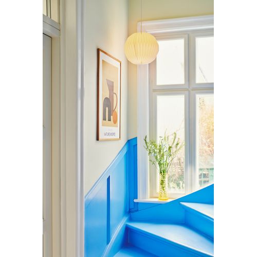 Abat-jour Luminaire Belloy 30 Papier Blanc H. 26 -intérieur