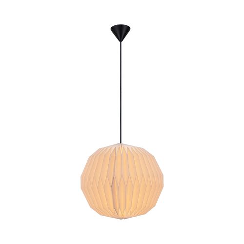 Abat-jour Luminaire Belloy 30 Papier Blanc H. 26 -intérieur