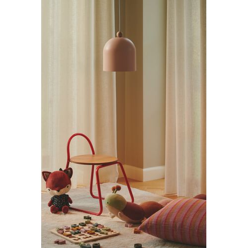 Suspension Gaston  Métal Rose Poudré, H.24 - Ip20 - E27 / Intérieur