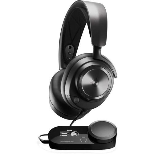 Casque gaming haute fidélité filaire avec connexion multi-système - Arctis Nova Pro X - Noir