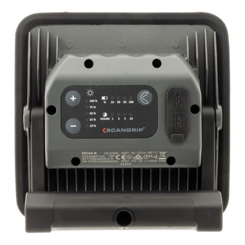Projecteur LED Cob Portable Et Rechargeable Avec Variateur D'intensité - Scangrip