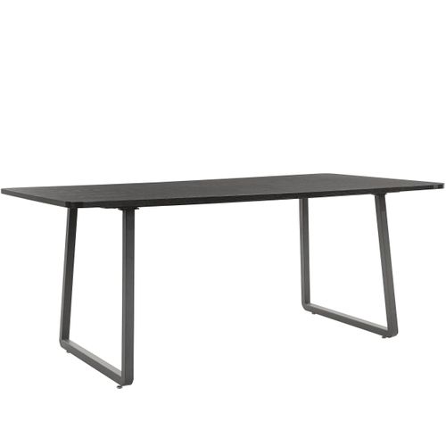 Leeds-table à Manger 200 Cm Noir/noir