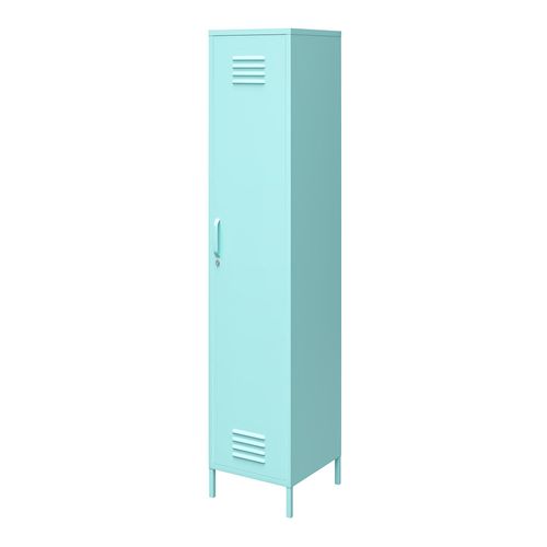 Cache - Armoire à 1 Porte En Métal Menthe
