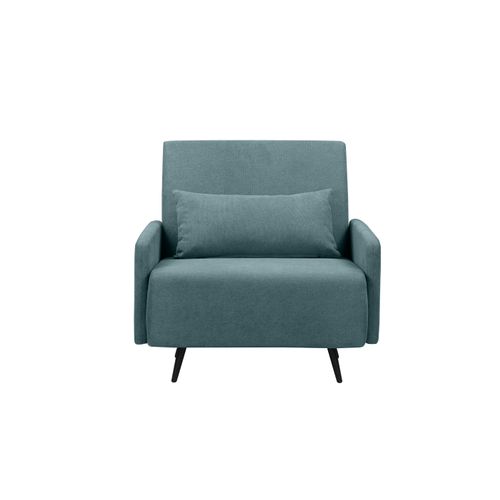 Mallory - Lit De Jour Avec Accoudoirs En Pétrole