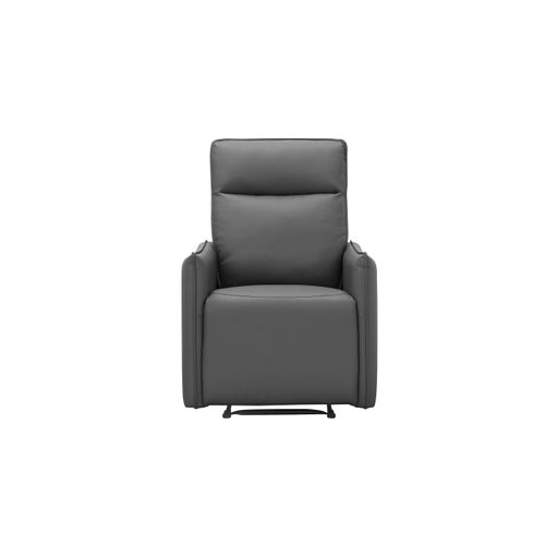 Lugo-fauteuil De Relaxation Avec Fonction Manuelle En Pu Gris