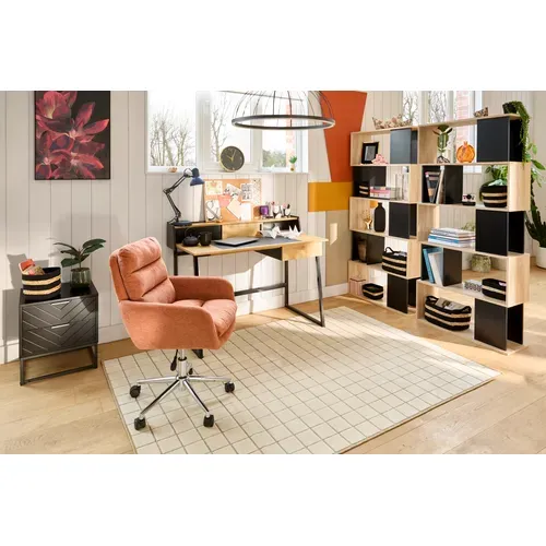 Bibliothèque L. 80 cm CLASS imitation chêne/noir
