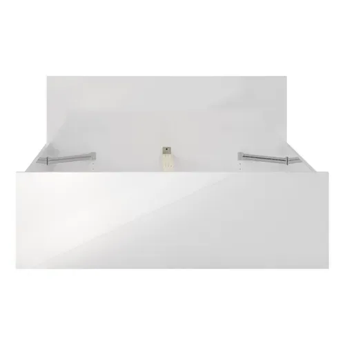 Lit 140x190 cm BEST LAK 2 blanc laqué