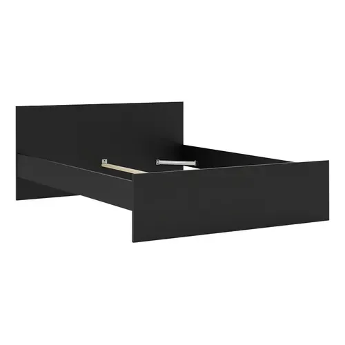 Lit 160x200 cm BEST LAK 2 noir mat