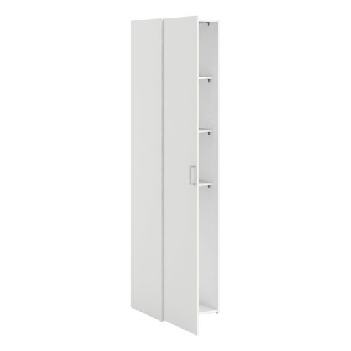 Armoire 1 porte L.39 cm SPACE blanc