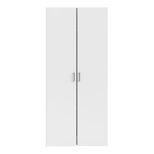 Armoire 2 portes L.78 cm SPACE blanc
