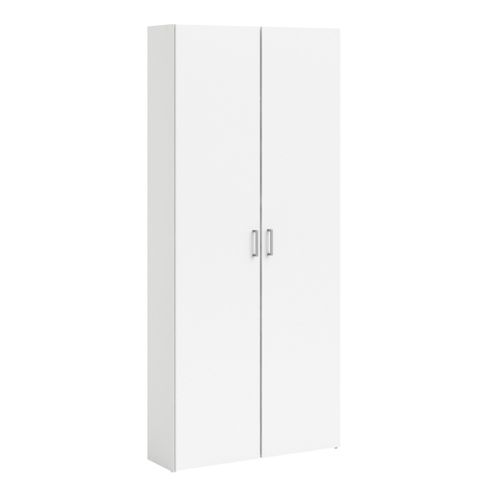 Armoire 2 portes L.78 cm SPACE blanc
