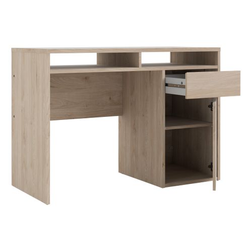 Bureau 1 porte 1 tiroir BEST 2 imitation chêne