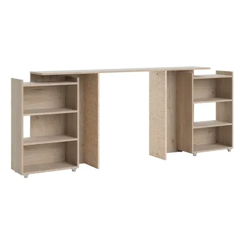 Tête de lit 160 cm avec BEST rangement imitation chêne HL