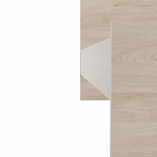 Lit 140x190 cm BEST imitation chêne HL