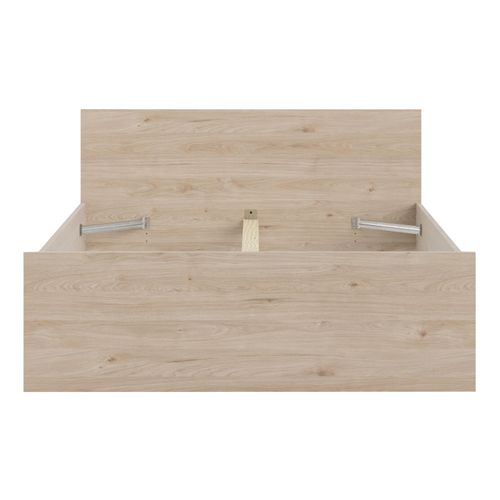 Lit 140x190 cm BEST imitation chêne HL