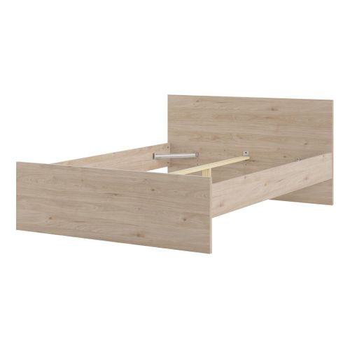 Lit 140x190 cm BEST imitation chêne HL