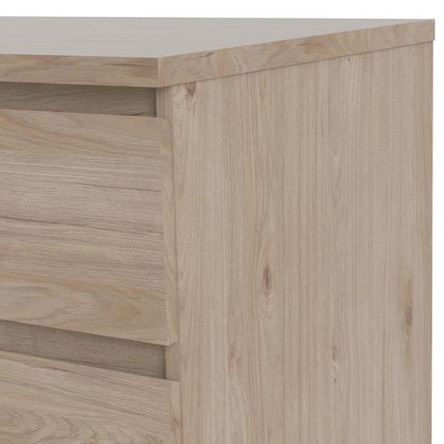 Commode 5 tiroirs BEST imitation chêne HL