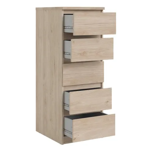 Chiffonnier 5 tiroirs BEST imitation chêne HL