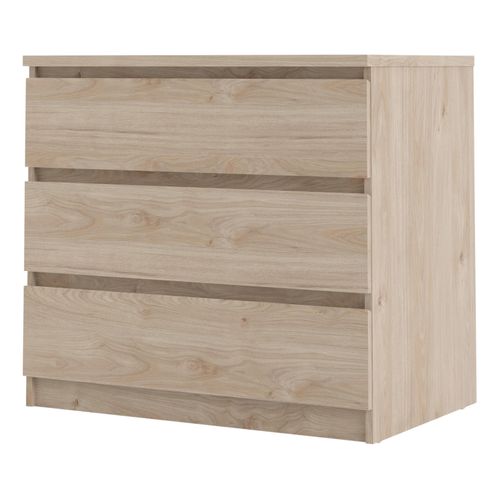 Commode 3 tiroirs BEST imitation chêne HL