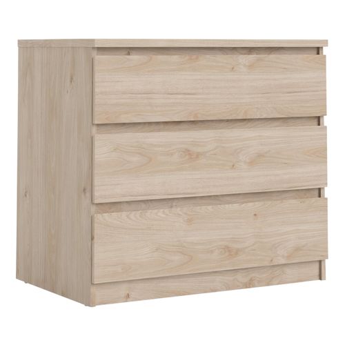 Commode 3 tiroirs BEST imitation chêne HL