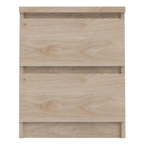 Chevet 2 tiroirs BEST imitation chêne HL