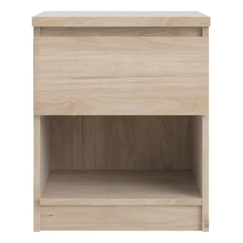 Chevet 1 tiroir 1 niche BEST imitation chêne HL