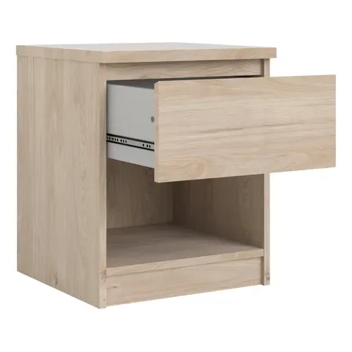 Chevet 1 tiroir 1 niche BEST imitation chêne HL