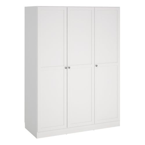 Armoire 3 portes L. 147 cm BILLUND blanc