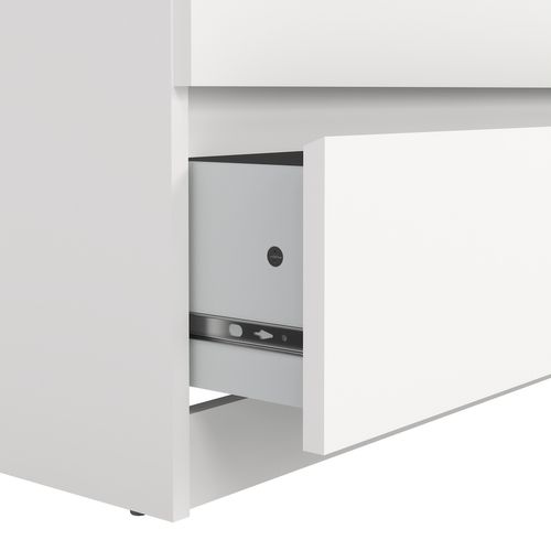 Commode 2x3 tiroirs BEST blanc mat