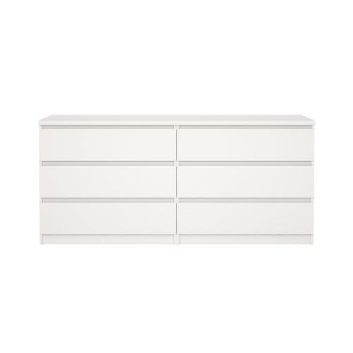 Commode 2x3 tiroirs BEST blanc mat