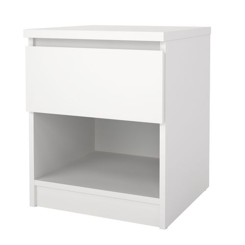 Chevet 1 tiroir BEST blanc mat