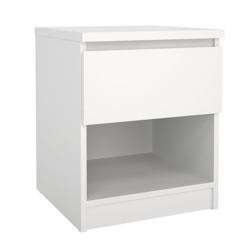 Chevet 1 tiroir BEST blanc mat
