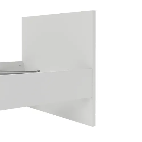 Lit 90x190 cm BEST blanc mat