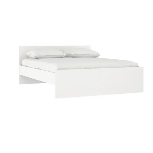 Lit 160x200 cm BEST blanc mat