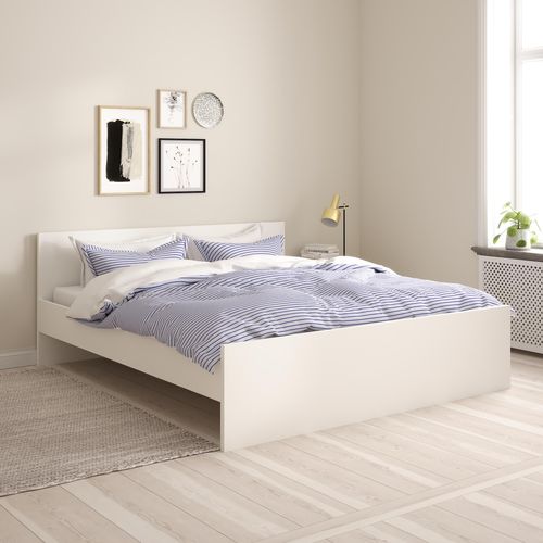 Lit 180x200 cm BEST blanc mat