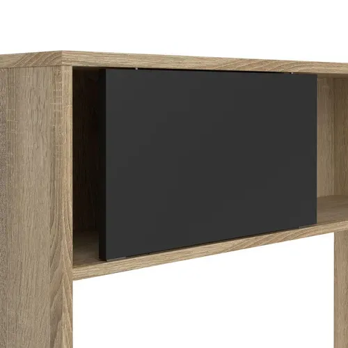 Réhausse pour bureau Class CLASS imitation chêne et noir vue détaillée