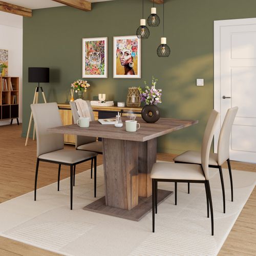 chaise LOU taupe