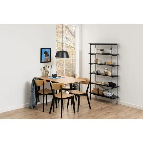 Table à Manger Carrée Extensible En Bois L80/120 - Leta