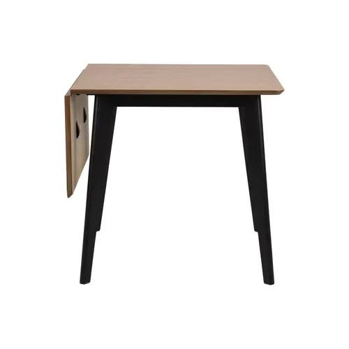 Table à Manger Carrée Extensible En Bois L80/120 - Leta