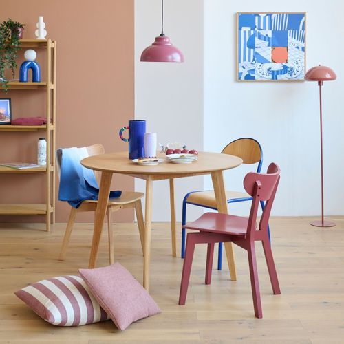 Table à Manger Ronde En Bois D105 - Leta