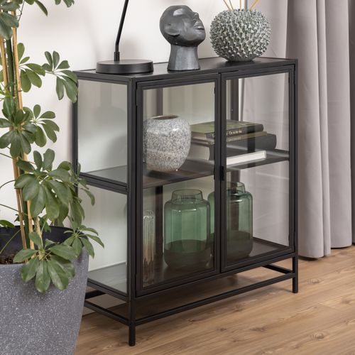 Buffet 2 portes SEAFORD noir