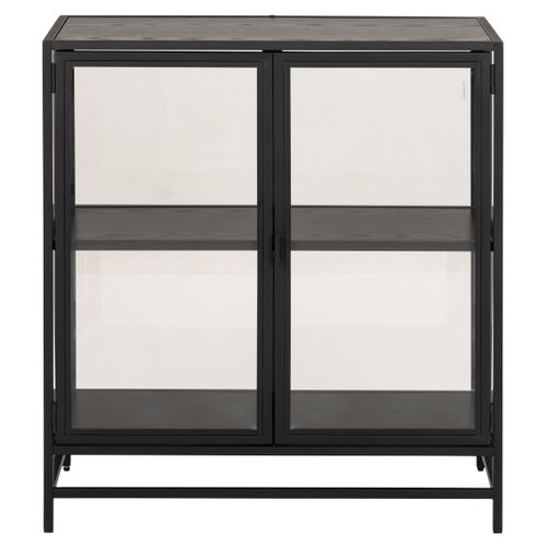 Buffet 2 portes SEAFORD noir
